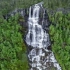 自然胜景：高山瀑布