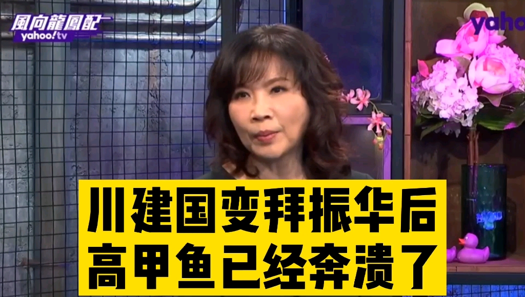 唐湘龙陈凤馨龙凤配川建国变拜振华后高甲鱼表示已经奔溃了