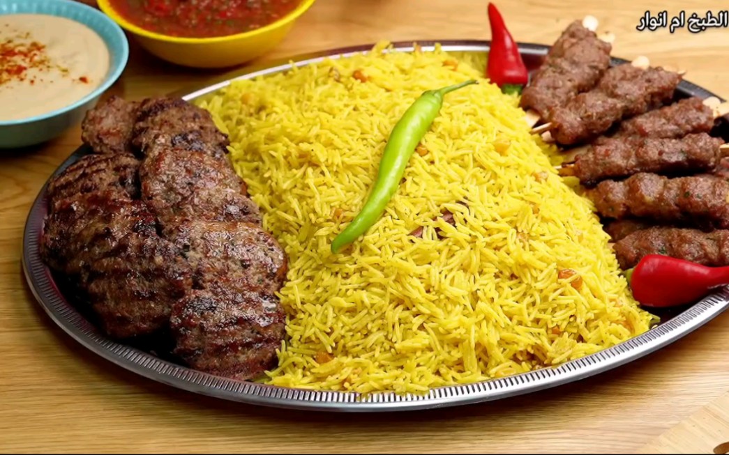 【阿拉伯美食】阿拉伯kofta肉丸抓饭，阿拉伯与罗马的结合，罗马苏丹很喜欢