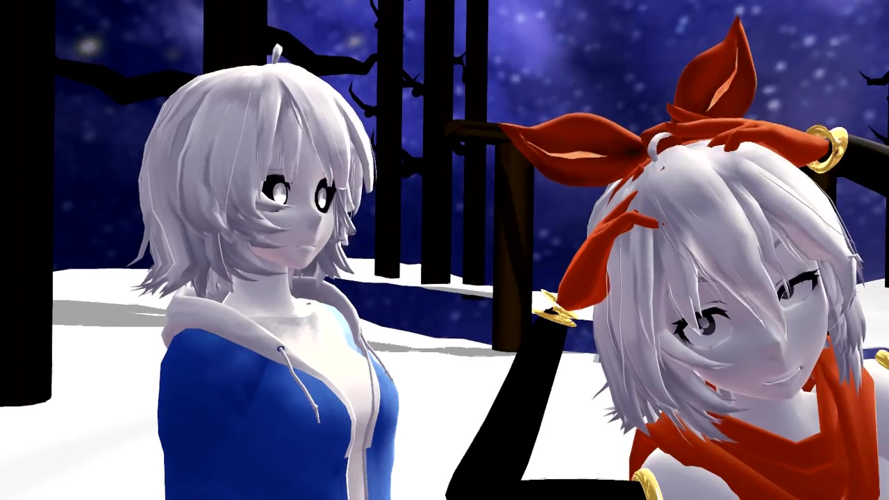 【MMD】PAPYRUS（女）发现了一个人类！（未完成）（作者：Emma Wolf）