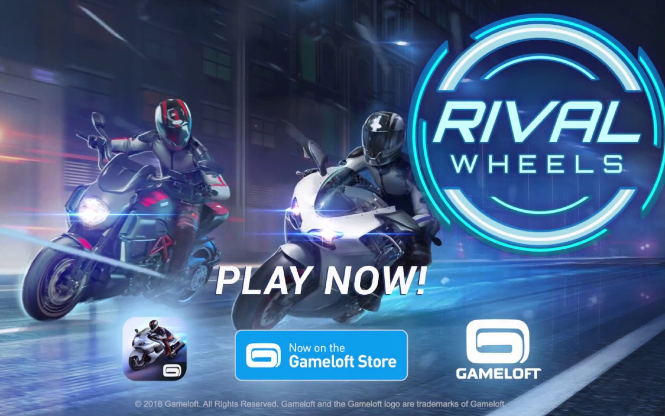 gameloft黑科技rival wheels手游发布视频_哔哩哔哩)つロ 干杯