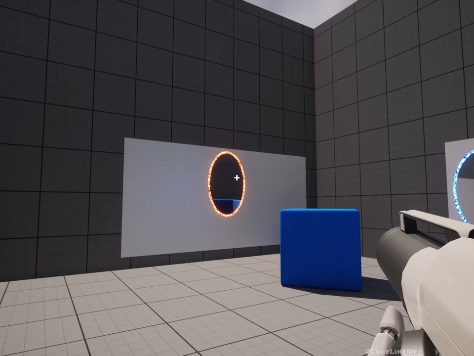 8.Unreal-Engine-53-Portal-Gun-Part-8-Shoot-Through-Portals