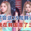 学会这25句韩语让我在韩国混了三年！（韩语口语详解版