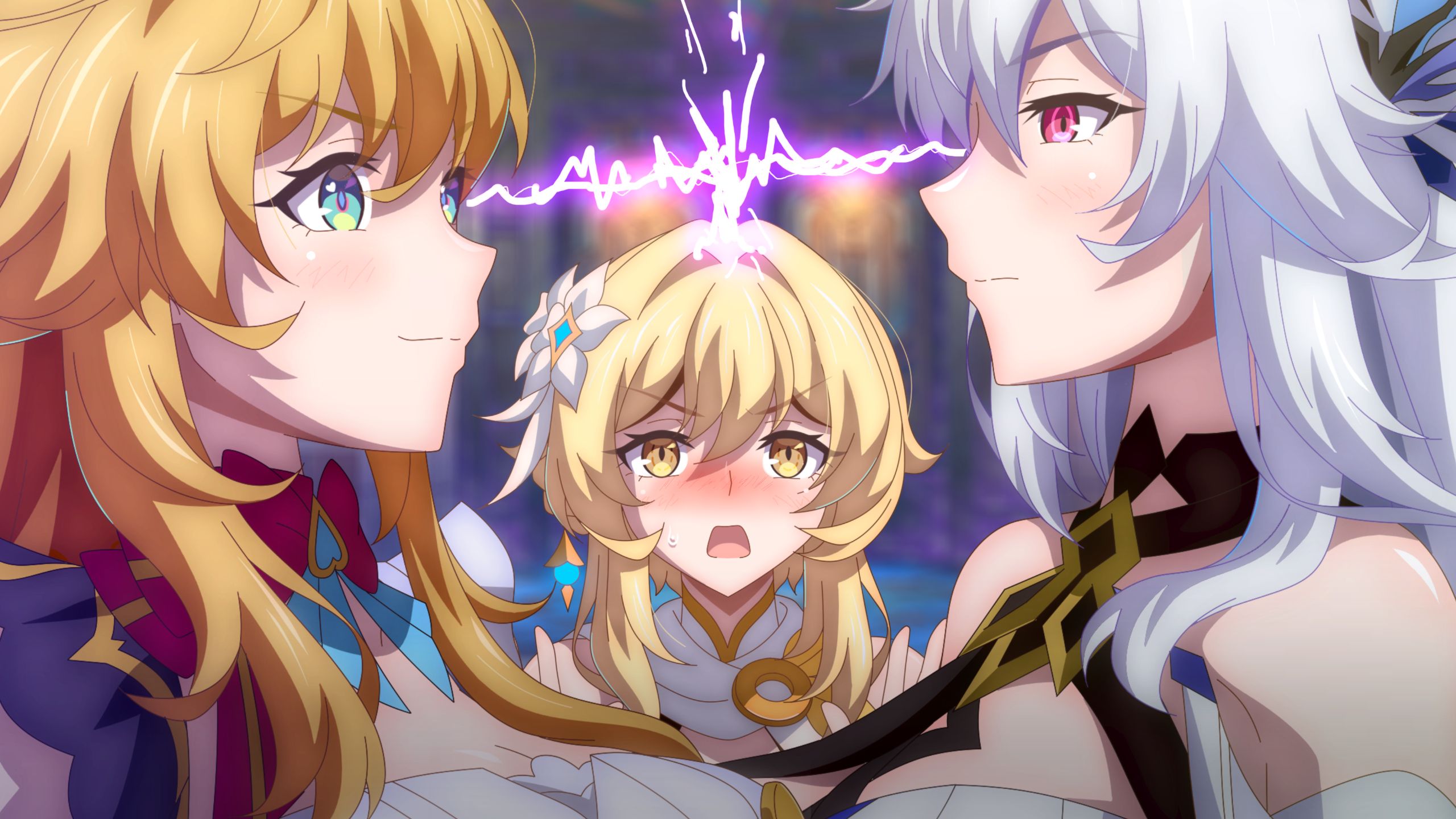 你们不要为了我打架呀！😭【原神动画】