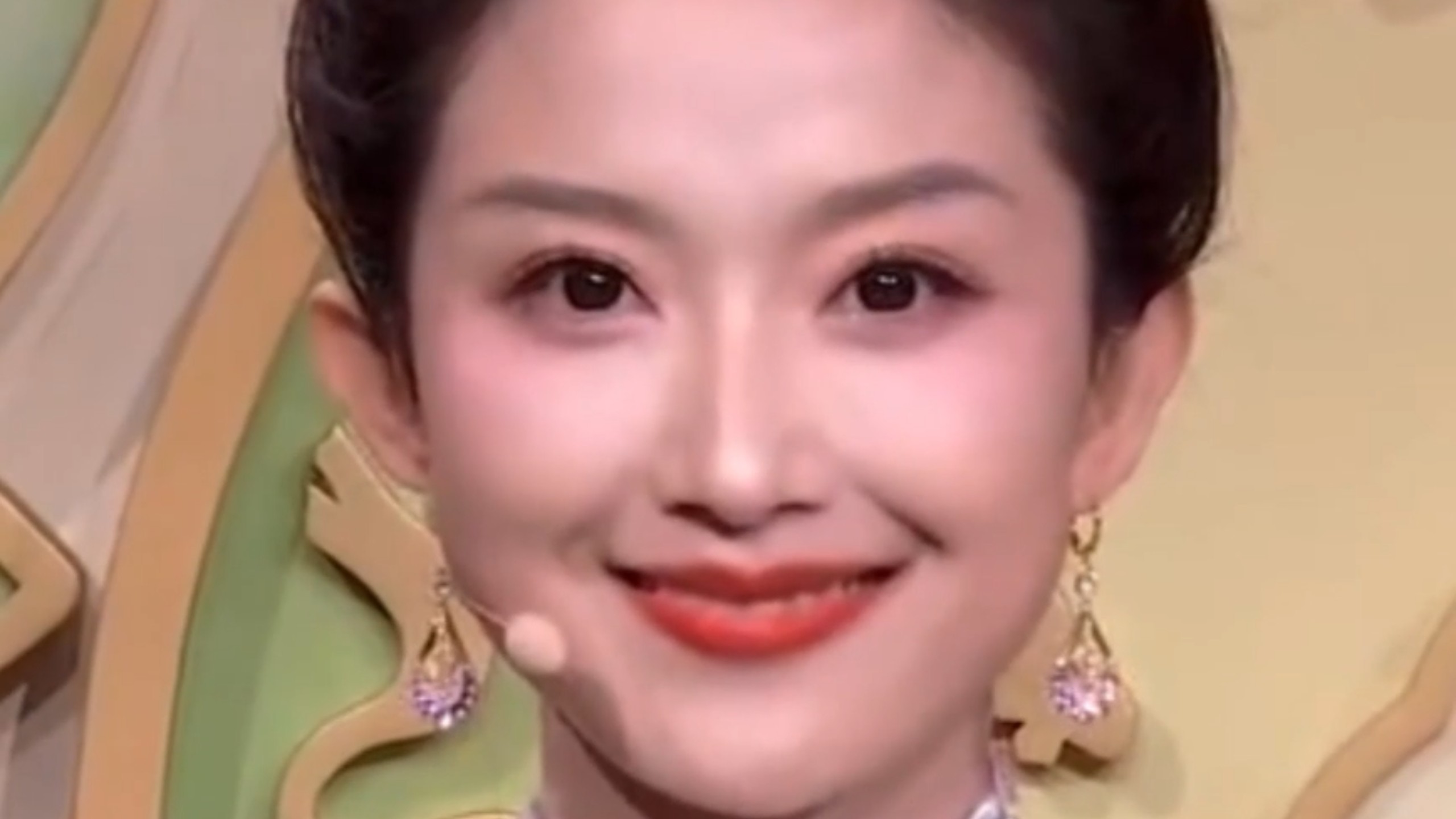 春晚女神刘心悦-女神好美～