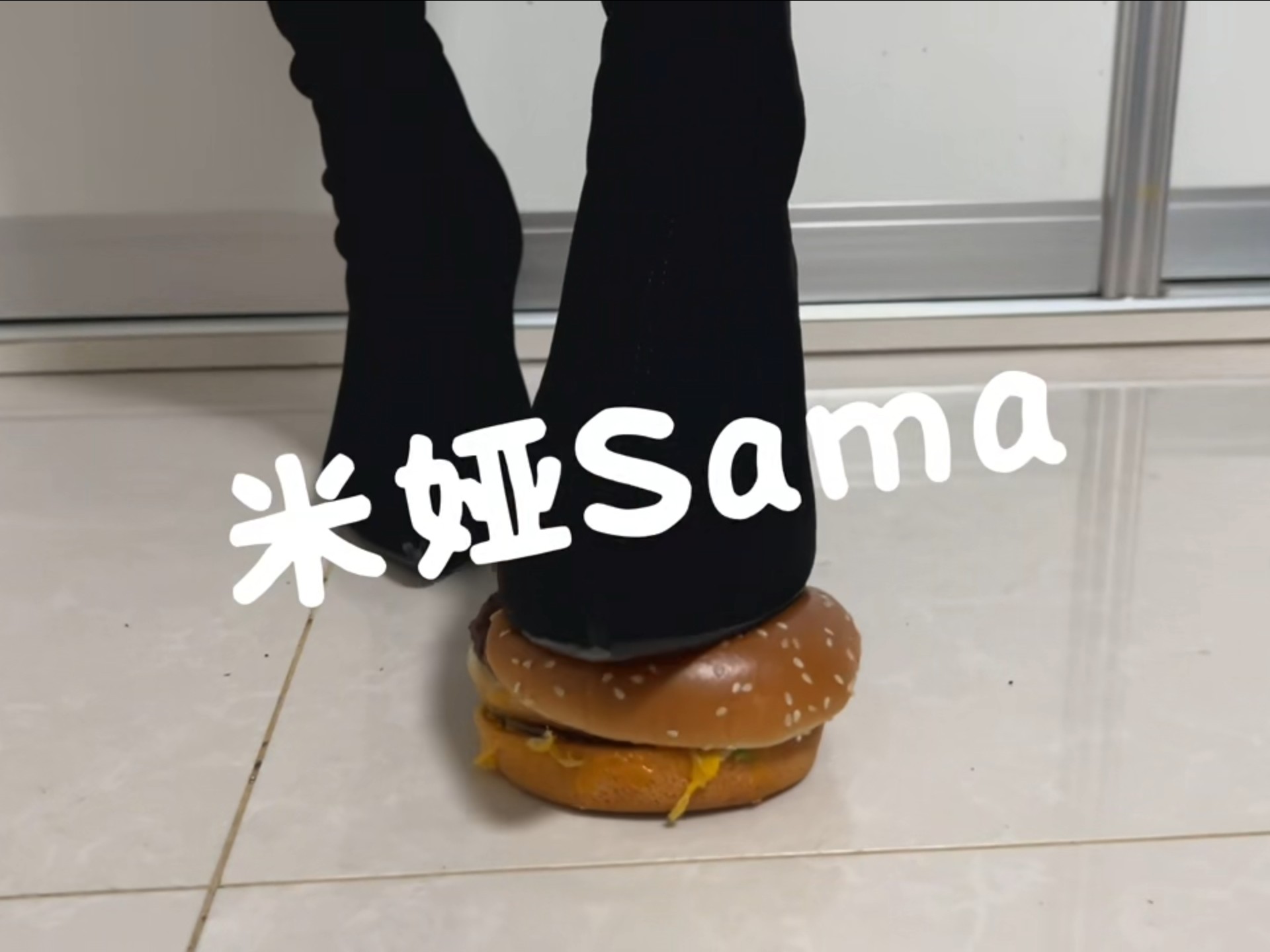 处理放坏了的汉堡