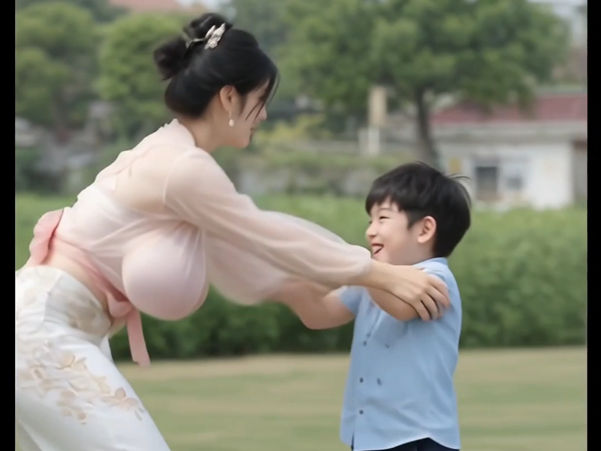 最喜欢和师姐玩