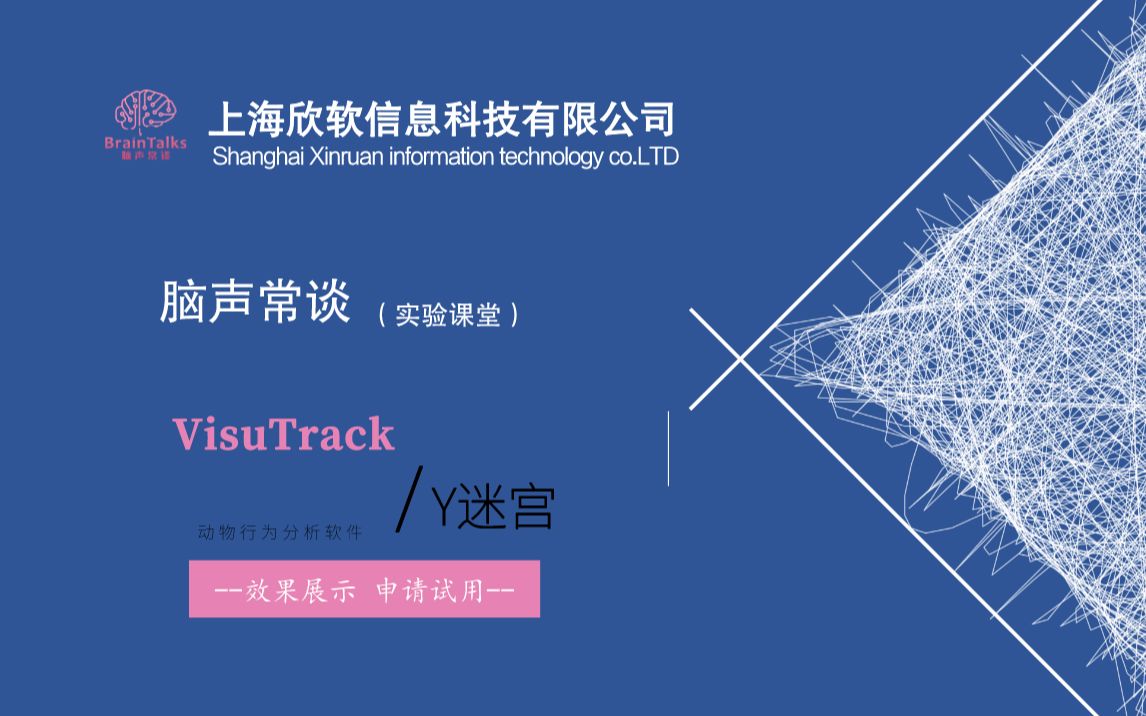 上海欣软VisuTrack软件进行小鼠Y迷宫学习记忆测试