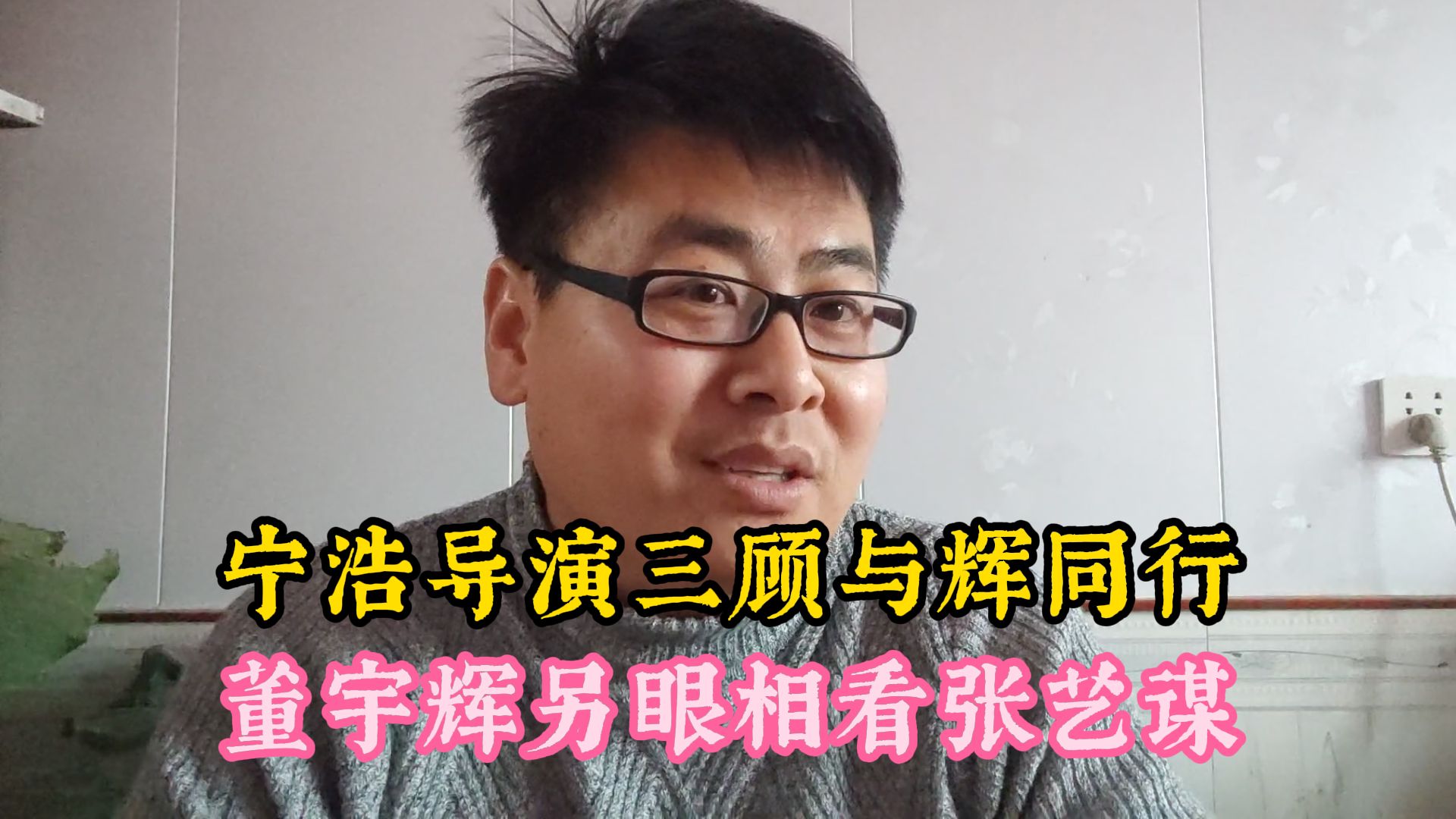 宁浩导演三顾与辉同行上访谈,董宇辉另眼相看老乡张艺谋哔哩哔哩bilibili