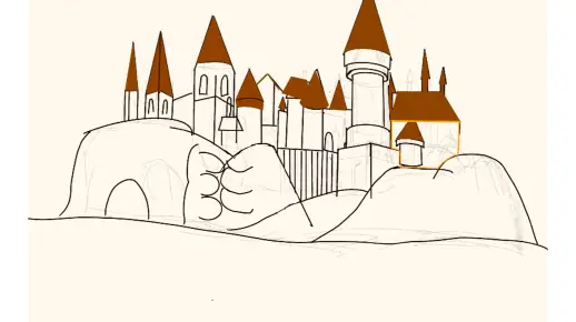 volg8: 绘画城堡之旅,海岛上的梦幻建筑