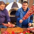 【俄式大串】20斤牛肉碳火烤！听说俄罗斯人“撸串”用军刀！