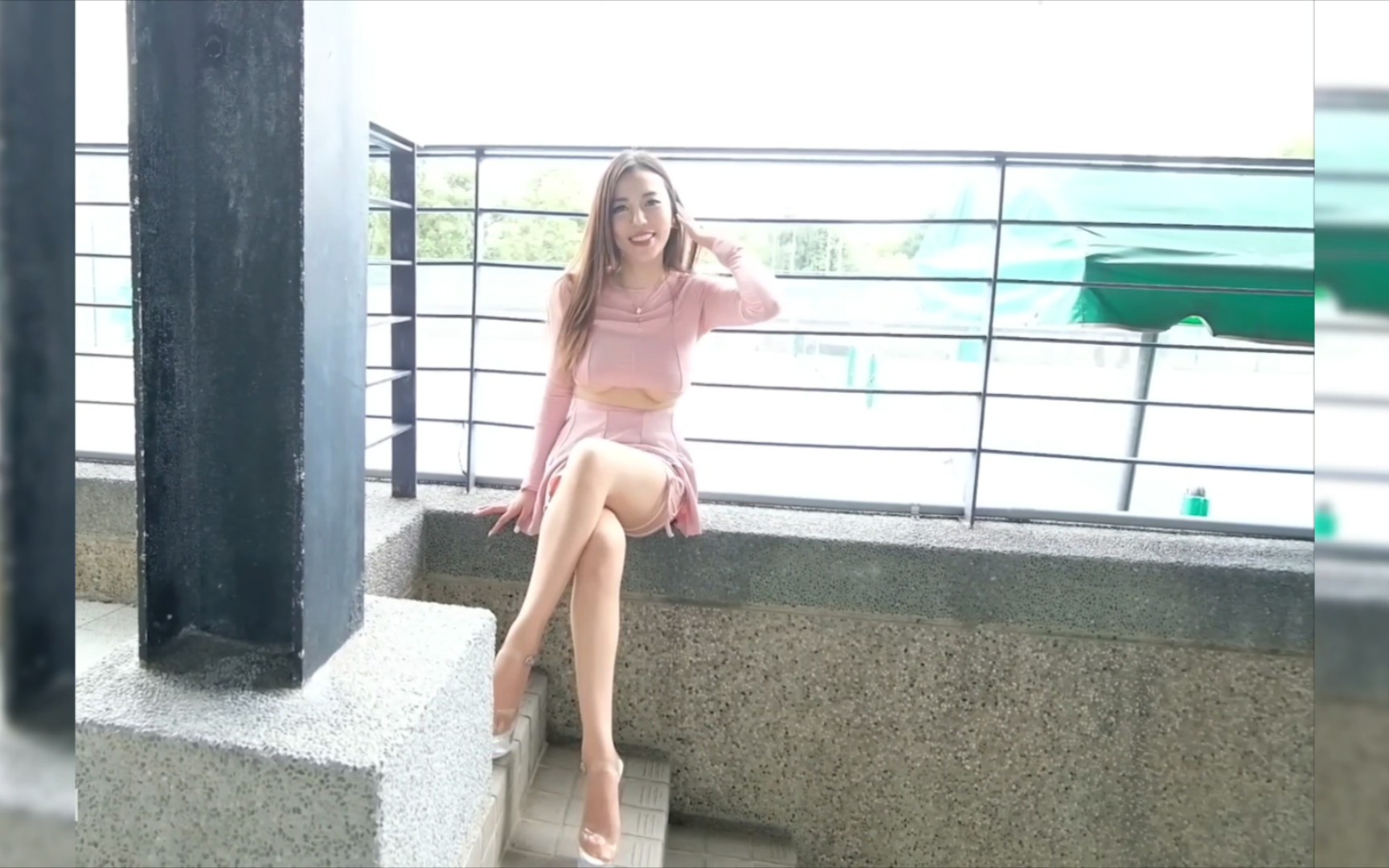 Auntie Hei's Summer Outfit, Hemisphere Dress Skirt Stockings