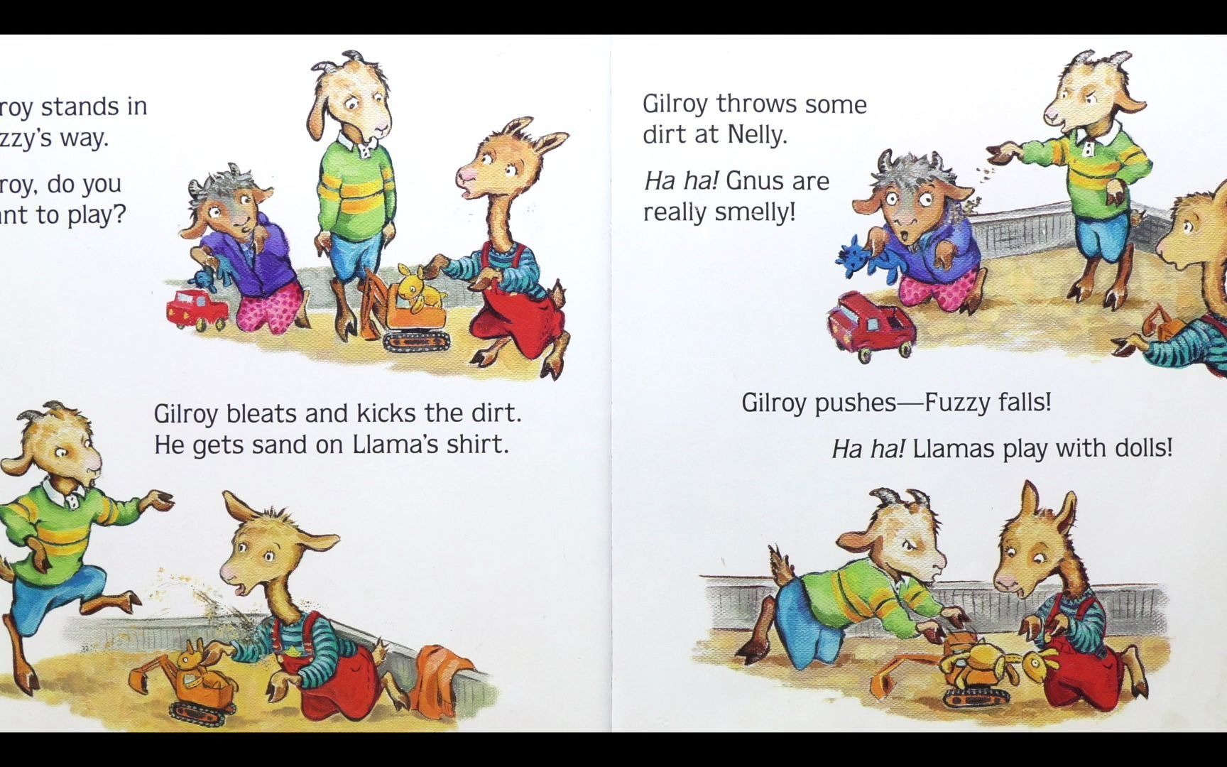 Llama Llama and the Bully Goat - By Anna Dewdney Children's Books Read ...