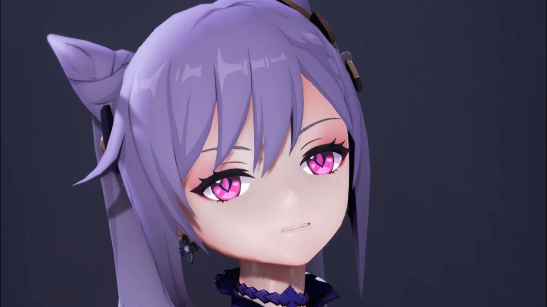 和旅行者成功守护璃月平安的刻晴