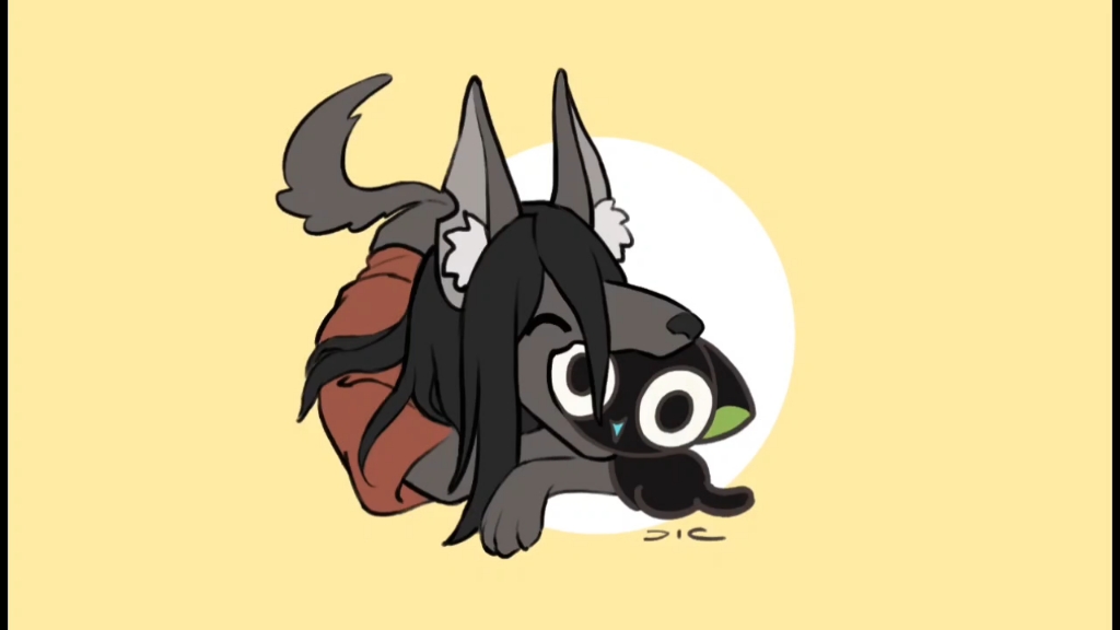 浩客叔叔也喜欢小黑大人～