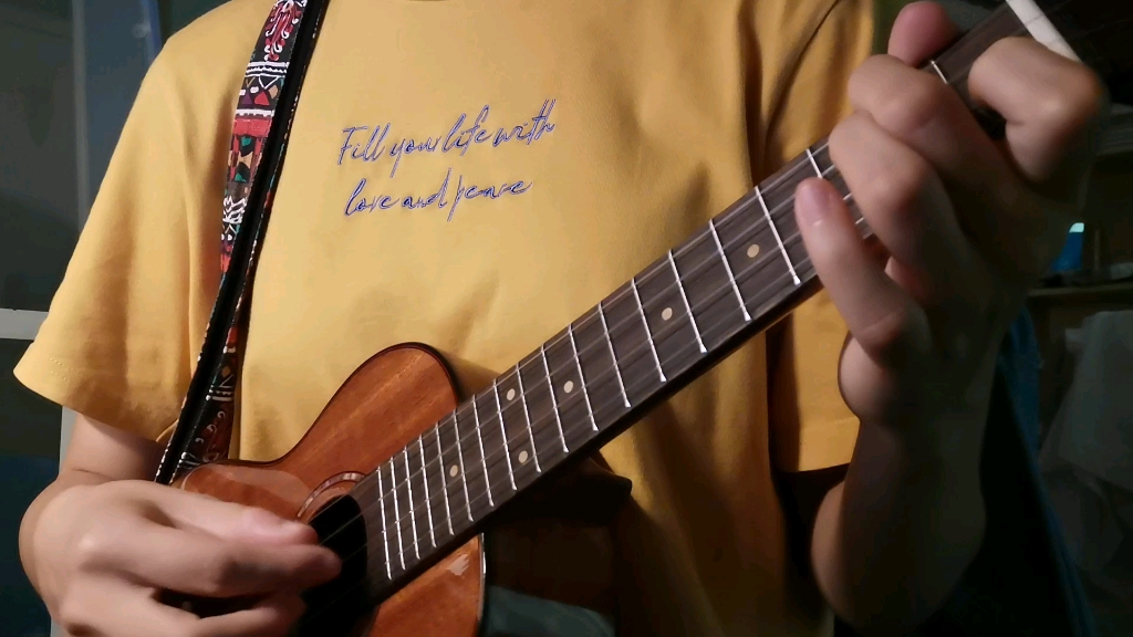 《White horse》Ukulele._哔哩哔哩_bilibili