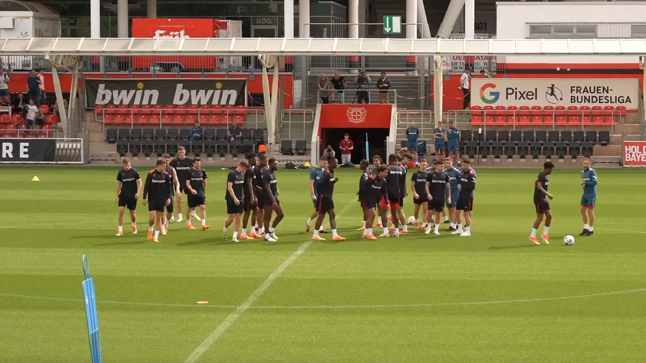 哈维·阿隆索-勒沃库森-完整训练课