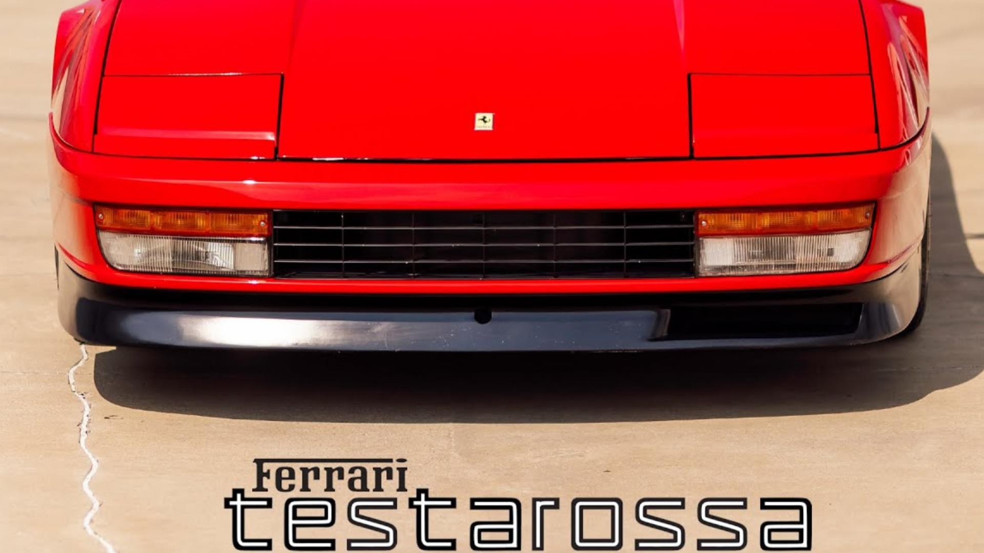 【4K】法拉利 Testarossa - 1989年原汁原味