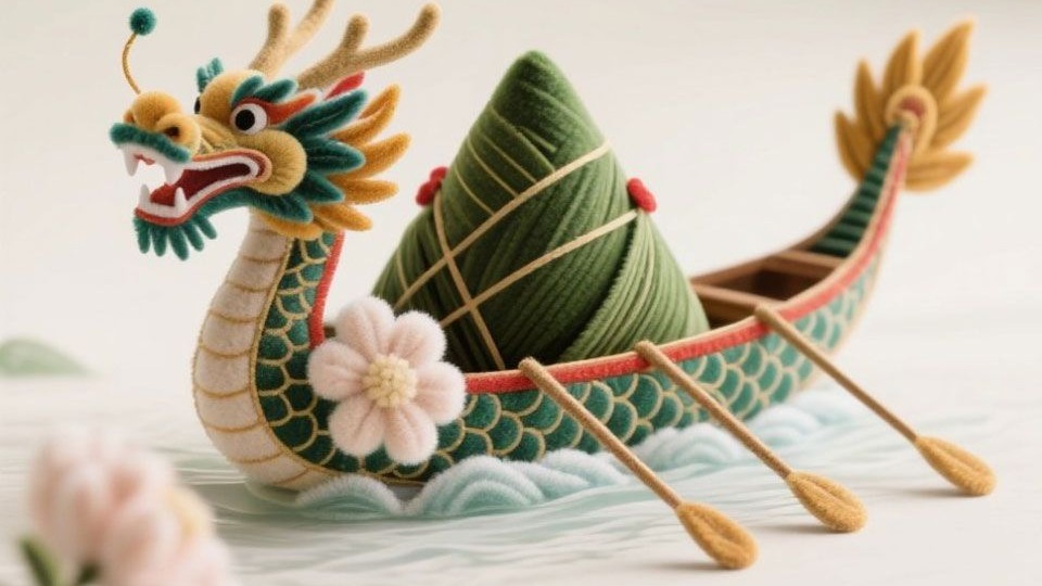 端午到 绒花绕：非遗踏入时尚圈