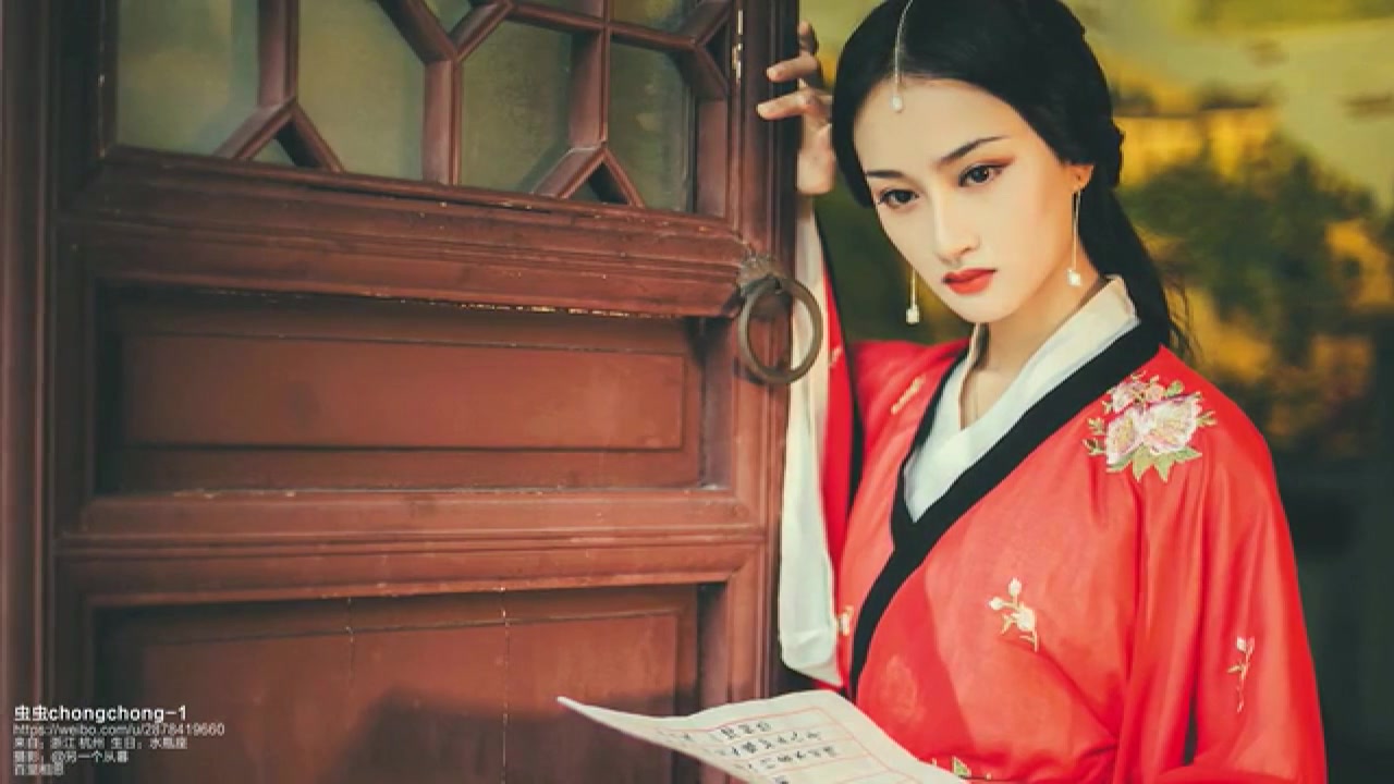 《惊鸿一面》汉服摄影古风mv