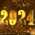 2024新年跨年倒计时视频素材