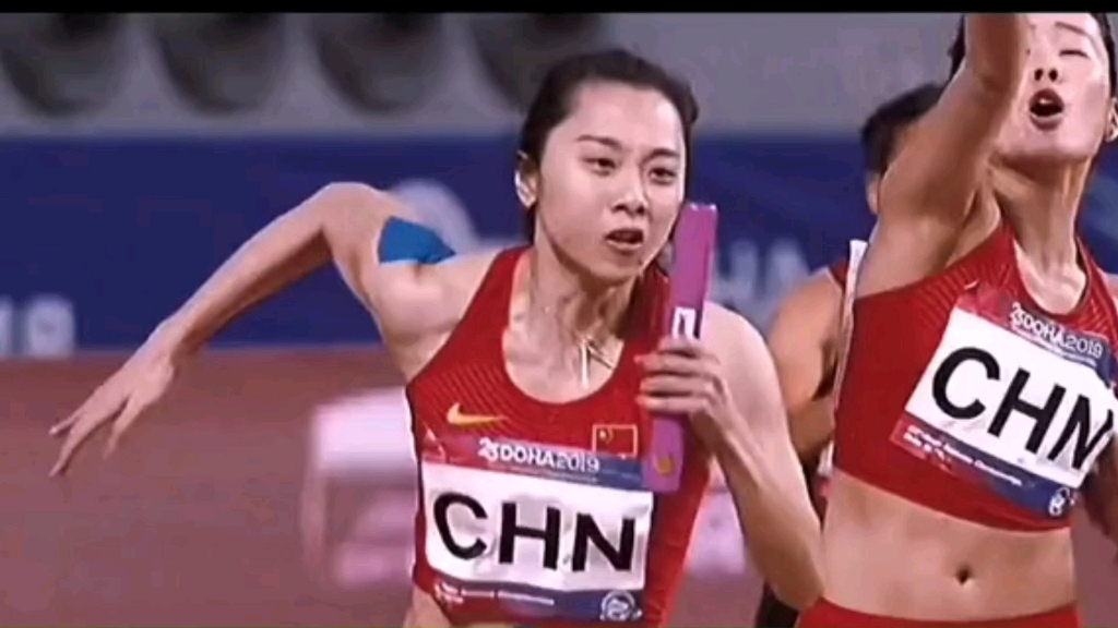 中国短跑女神葛曼棋。