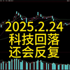 2025.2.24，科技回落，仍会反复