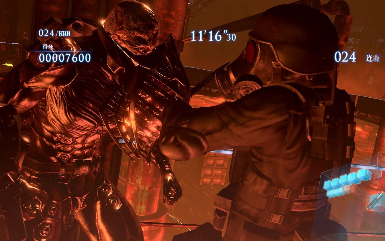 生化危机6无情佣兵液火地图汉克和杰克2286487分