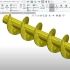螺旋翅片SolidWorks画法