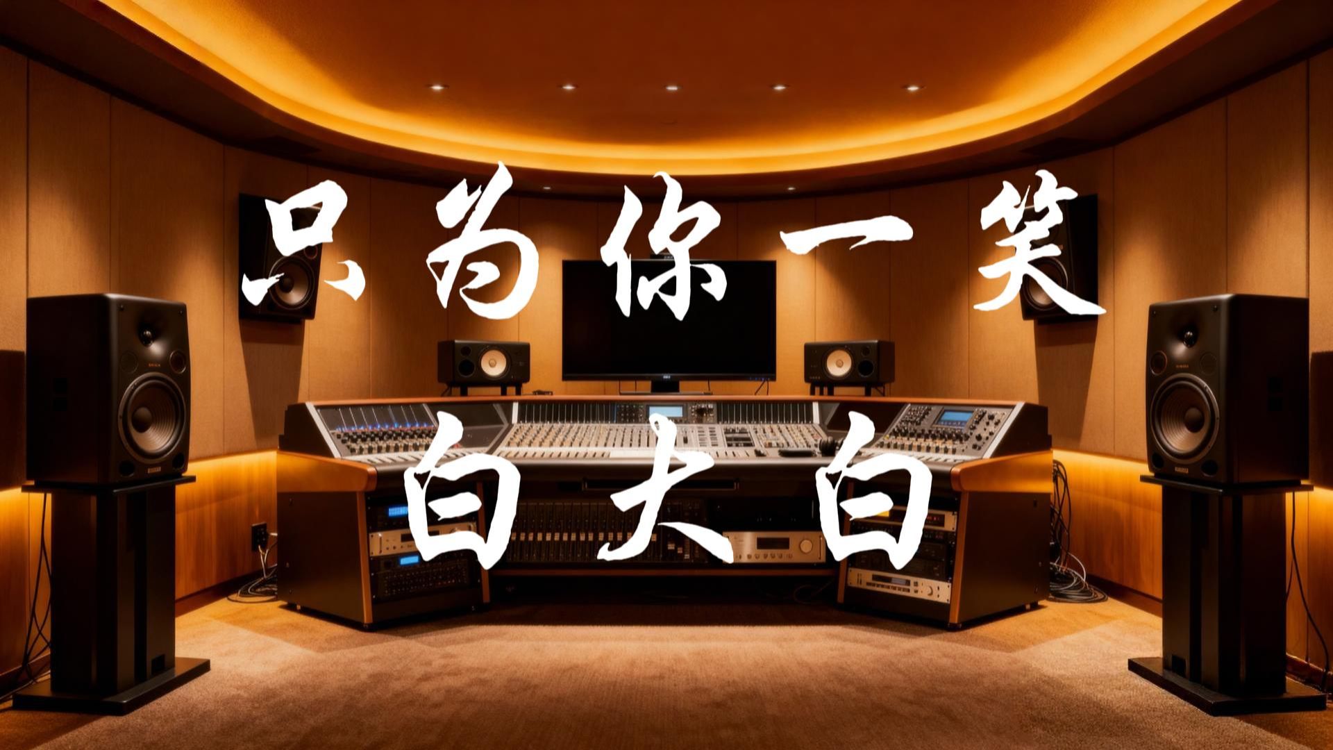 《只为你一笑》白大白 | 人生得意 情字最难了