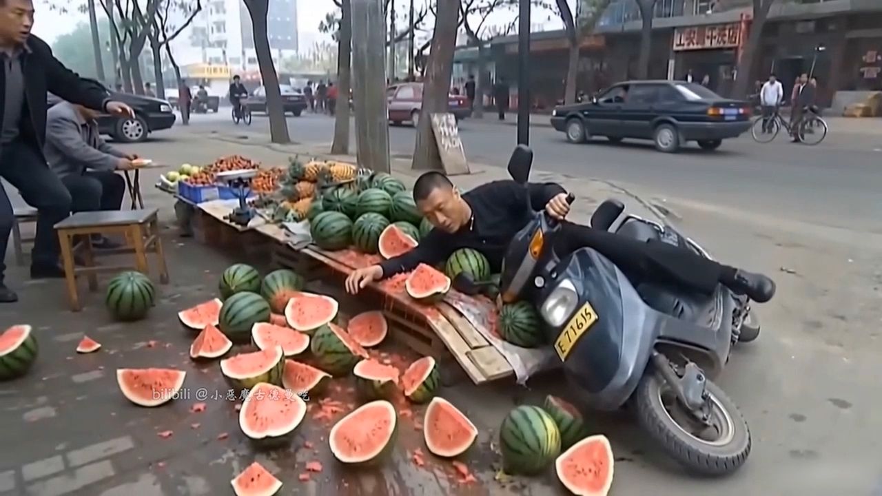 华强买瓜但是刹车不灵