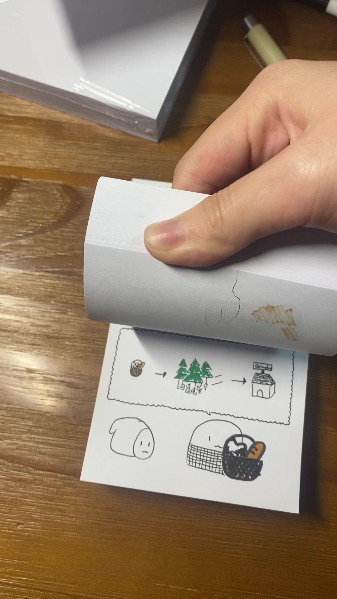 设计课作业,自己不知道在画啥——小红帽,你看得懂算你厉害