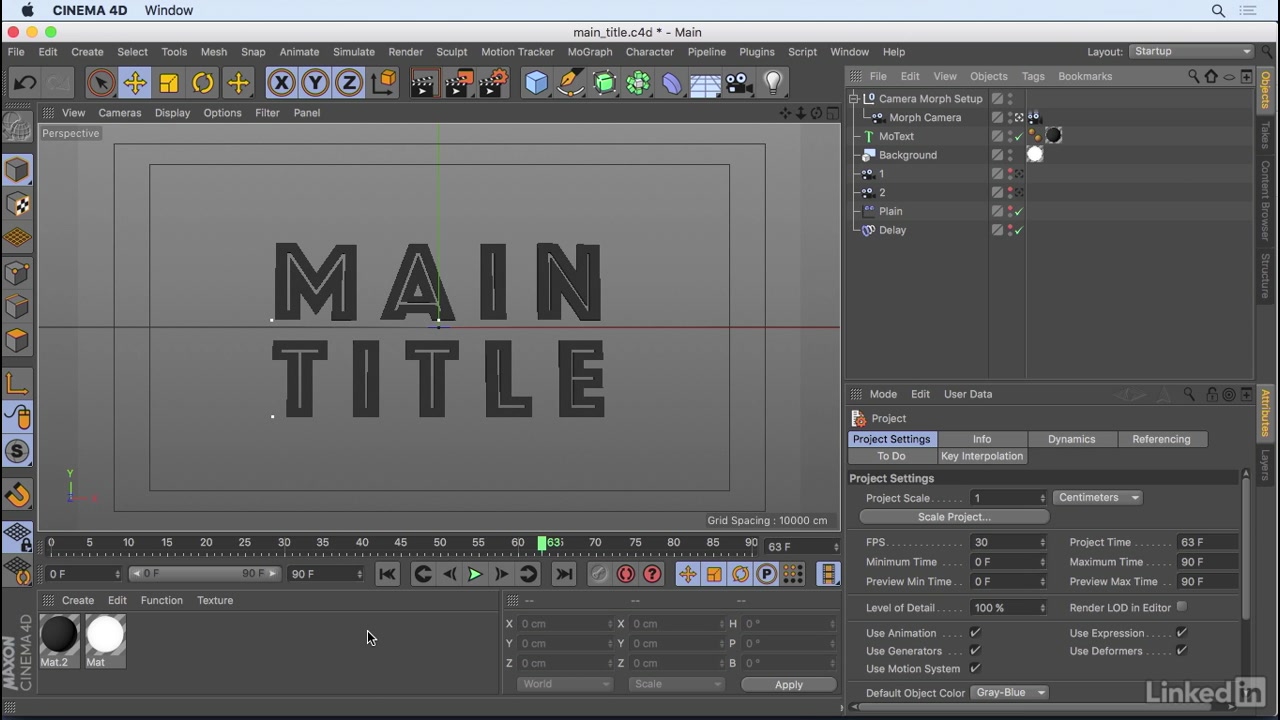 Lynda  CINEMA 4D R18 Essential Training Motion Graphics哔哩哔哩 (゜゜)つロ 干杯~bilibili