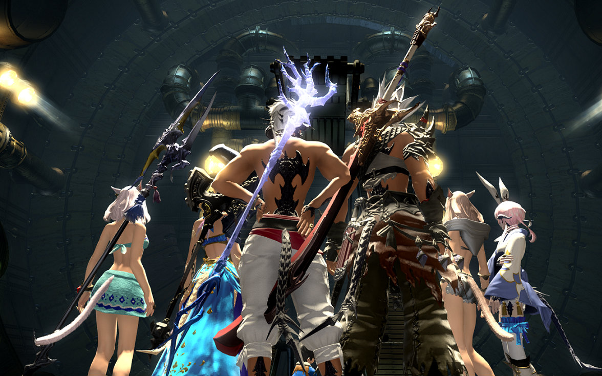ff14亚历山大机工城 零式一层 白魔视角
