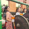 #五一假期#非遗传承#云南德宏盈江#目瑙纵歌#雨中展演