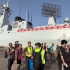 4月26日，中国海军第43批护航编队抵达南苏丹开展撤侨工作