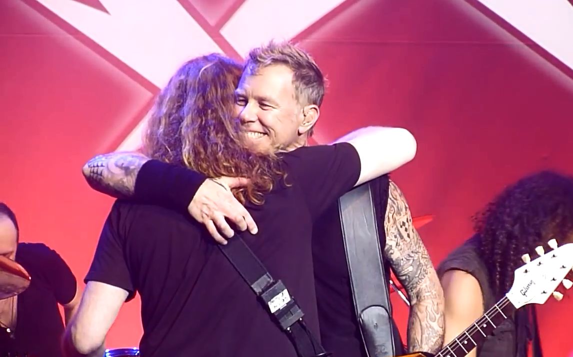 【金属】马大卫跑到Metallica现场去弹solo