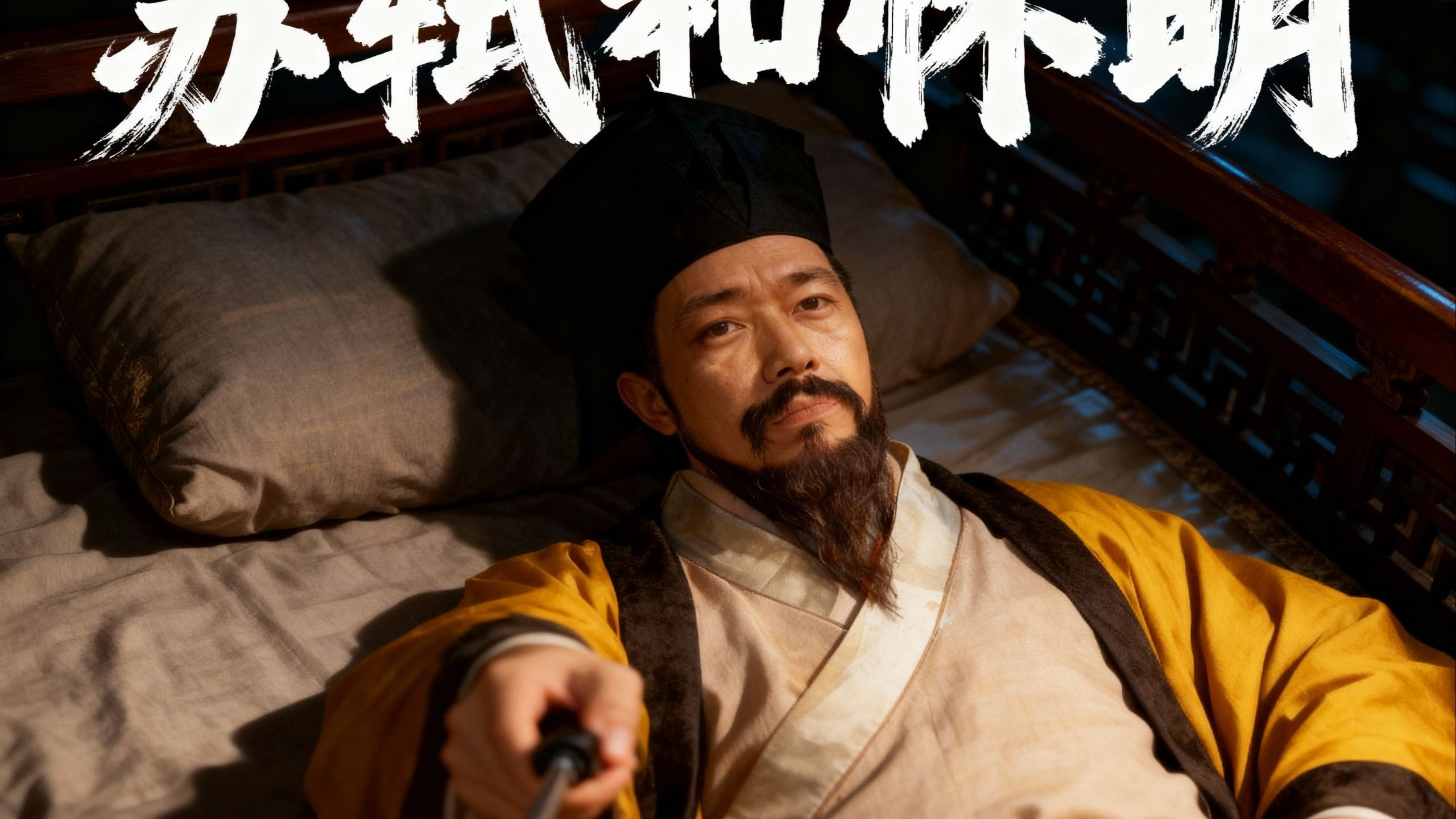 当苏轼失眠时，就去找怀民！先来一段rap让怀民起床！