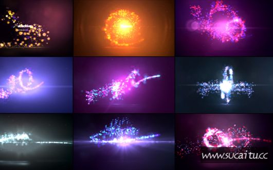 (AE模板)多组快速粒子logo演绎动画AE模版免费下载 Quick Particles Logo Reveal Pack 9in1哔哩哔哩 (゜゜)つロ 干杯~bilibili