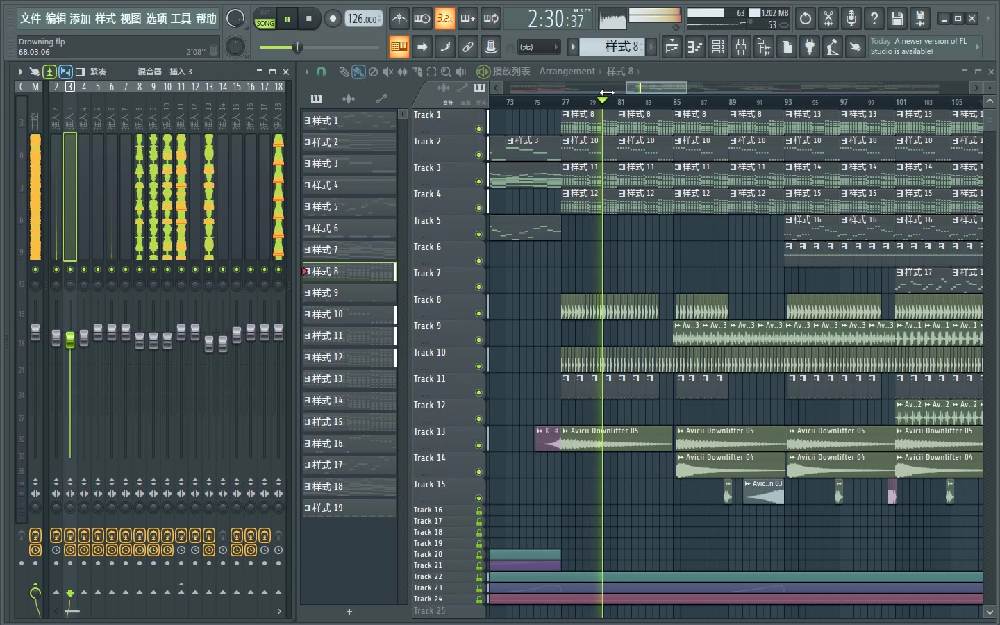 Drowning(Avicii Remix)(Full Remake)+Free FLP_哔哩哔哩_bilibili