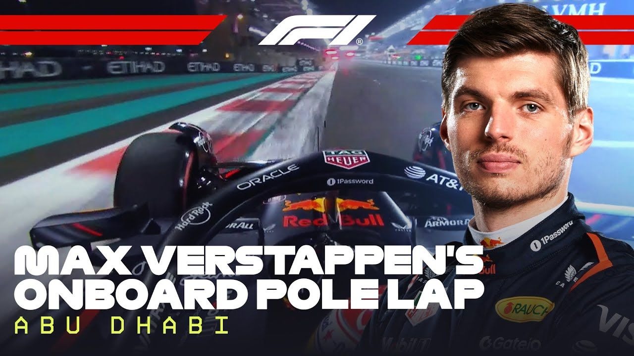 Max Verstappen's Pole Lap | F1 2025 Abu Dhabi Grand Prix