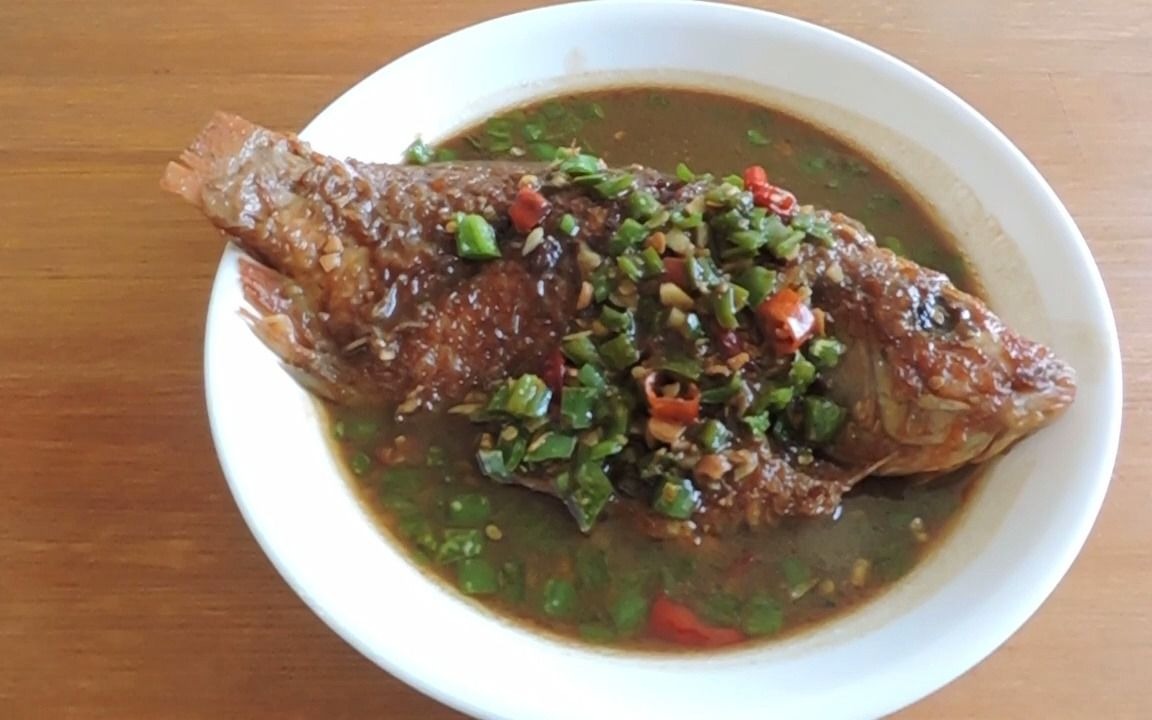 【黄豆酱烧红罗非鱼】黄豆酱烧红罗非鱼 soybean paste red tilapia