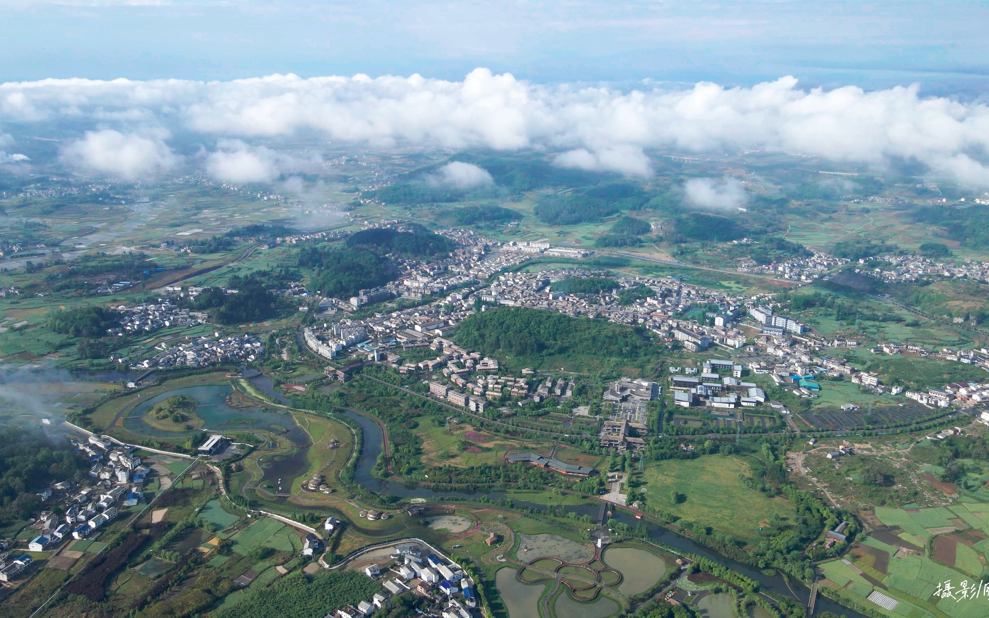 航拍安顺-云上旧州