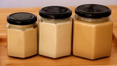 【家庭自制纯麻酱】不加水不加油味道纯正，做法简单易学，越吃越香