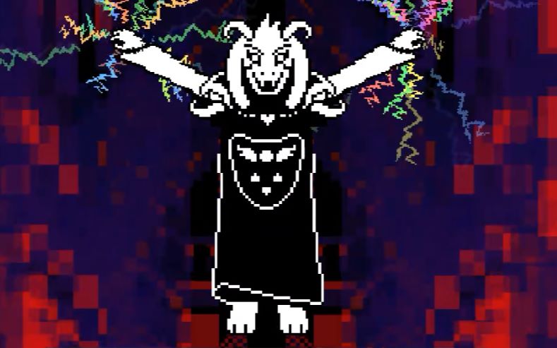 七彩黑暗金属王子小羊战《undertale》