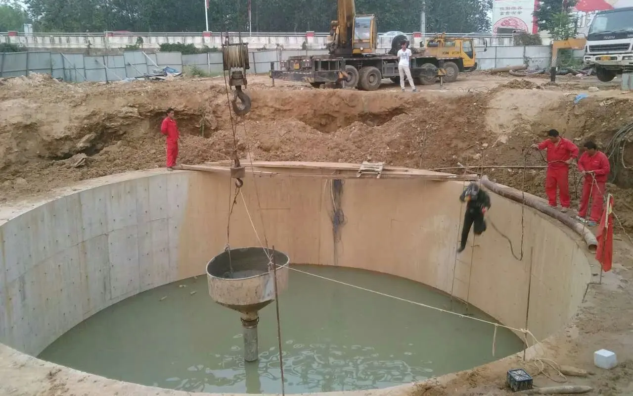 沉井施工流程