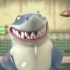 《饥饿鲨鱼世界》搞笑动画短片，鲨鱼不按时刷牙，结果牙齿掉光光，结局反转