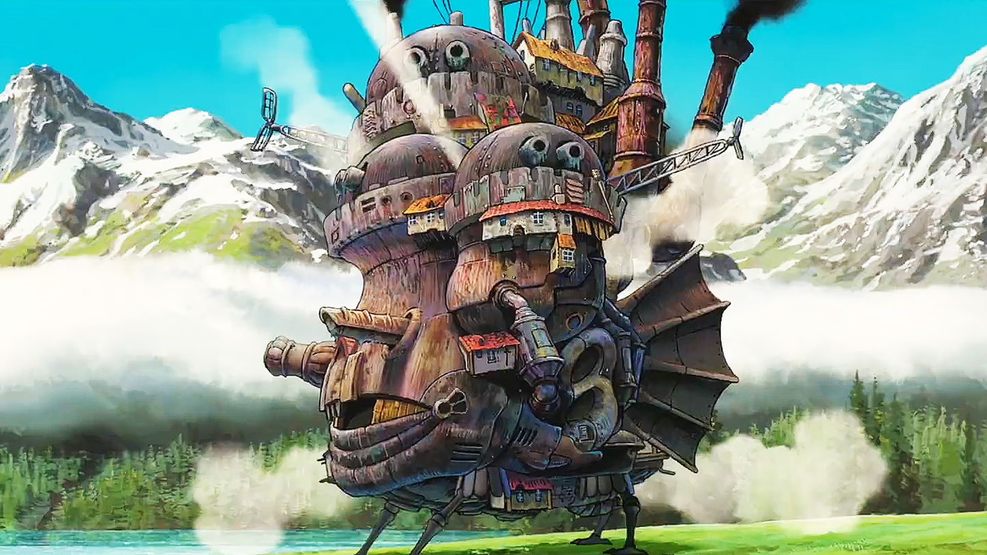 宫崎骏9.1分经典动画《哈尔的移动城堡》定档预告，内地04.30五一档上映！