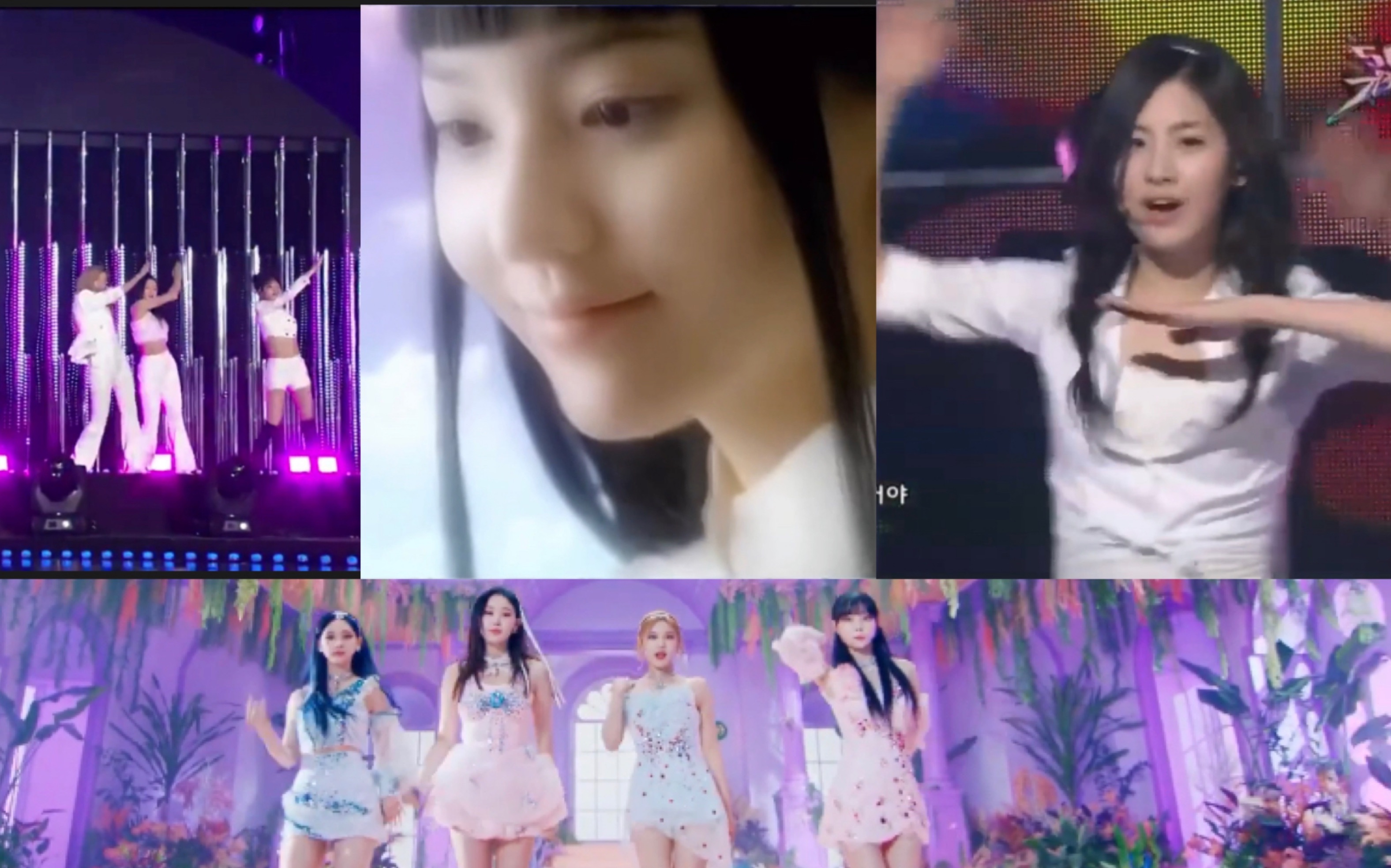 【SM】历代女团（SES/少女时代/Red Velvet/Twice/asepa）《Dreams Come Ture》_哔哩哔哩_bilibili