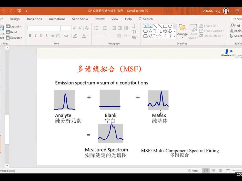 17等离子发射光谱ICP 数据处理，干扰处理2(MSF,IEC)
